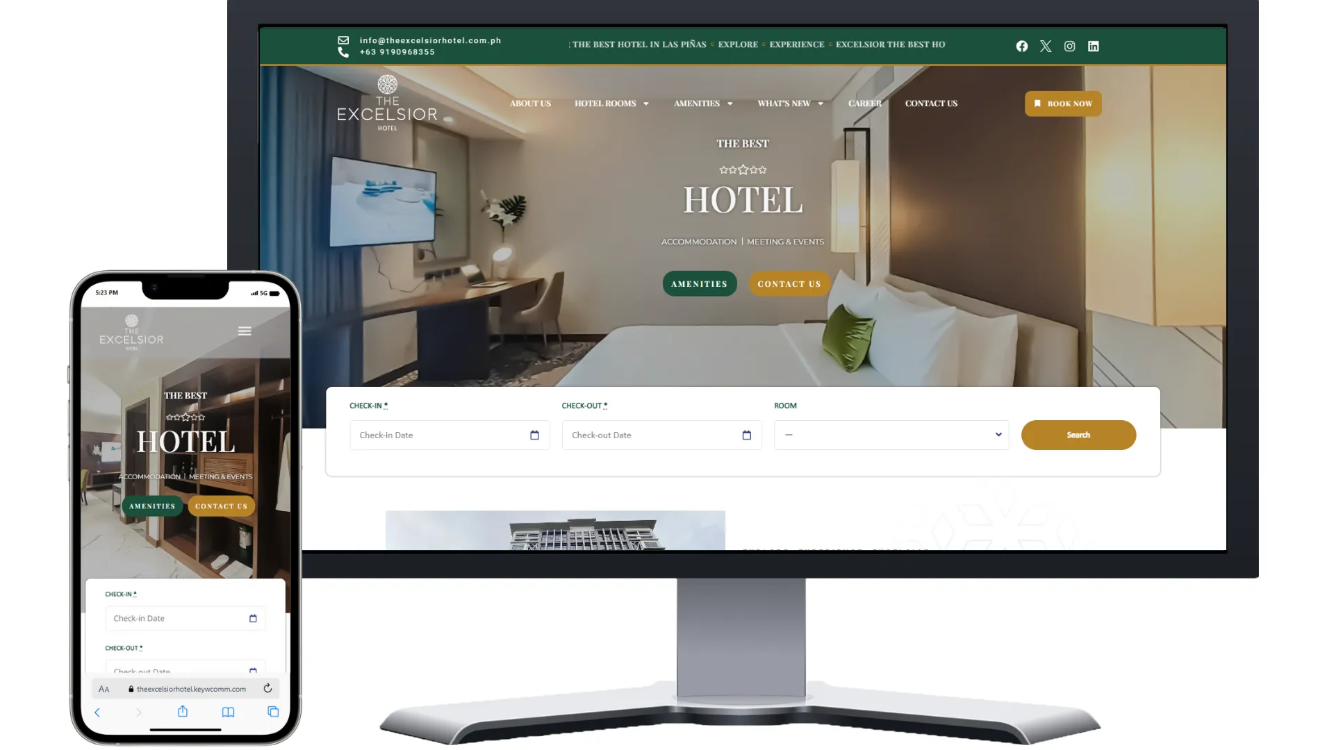 Excelsior Hotel | JAF Digital Client